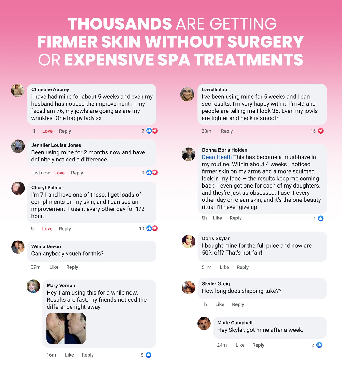 LumaGlow 7-in-1 LED Neck Lifter