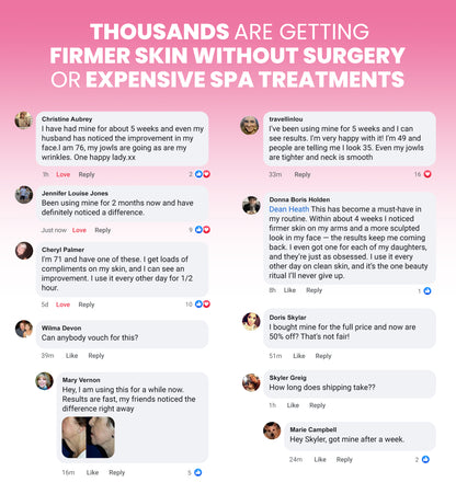 LumaGlow 7-in-1 LED Neck Lifter