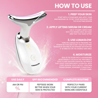 LumaGlow 7-in-1 LED Arm Sculptor