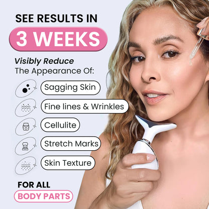 LumaGlow 7-in-1 LED Body Sculptor & Serums Kit