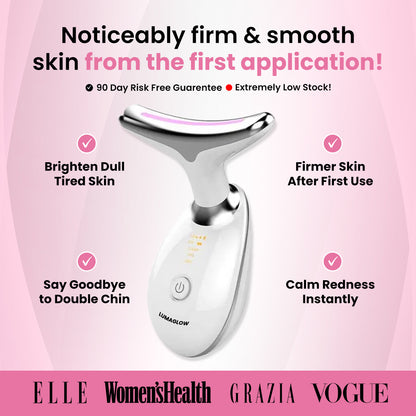 LumaGlow 7-in-1 LED Face & Neck Sculptor