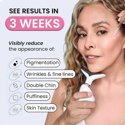 LumaGlow 7-in-1 LED Face & Neck Sculptor