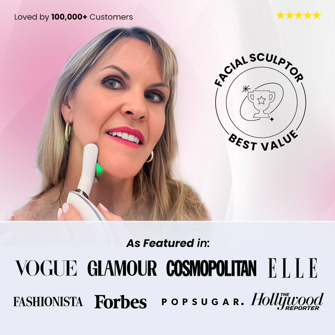 LumaGlow 7-in-1 LED Face & Neck Sculptor