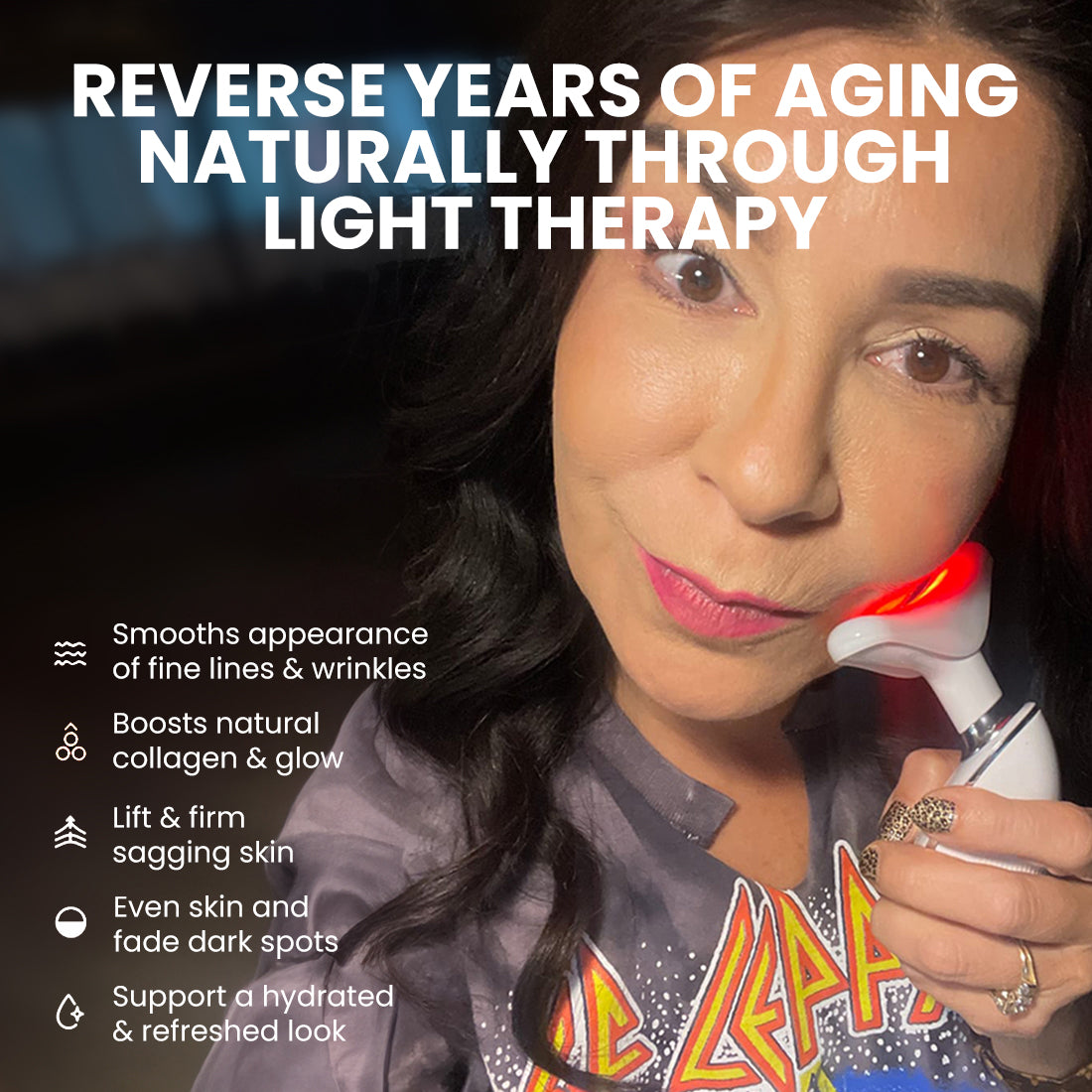 LumaGlow 7-in-1 LED Face & Neck Sculptor