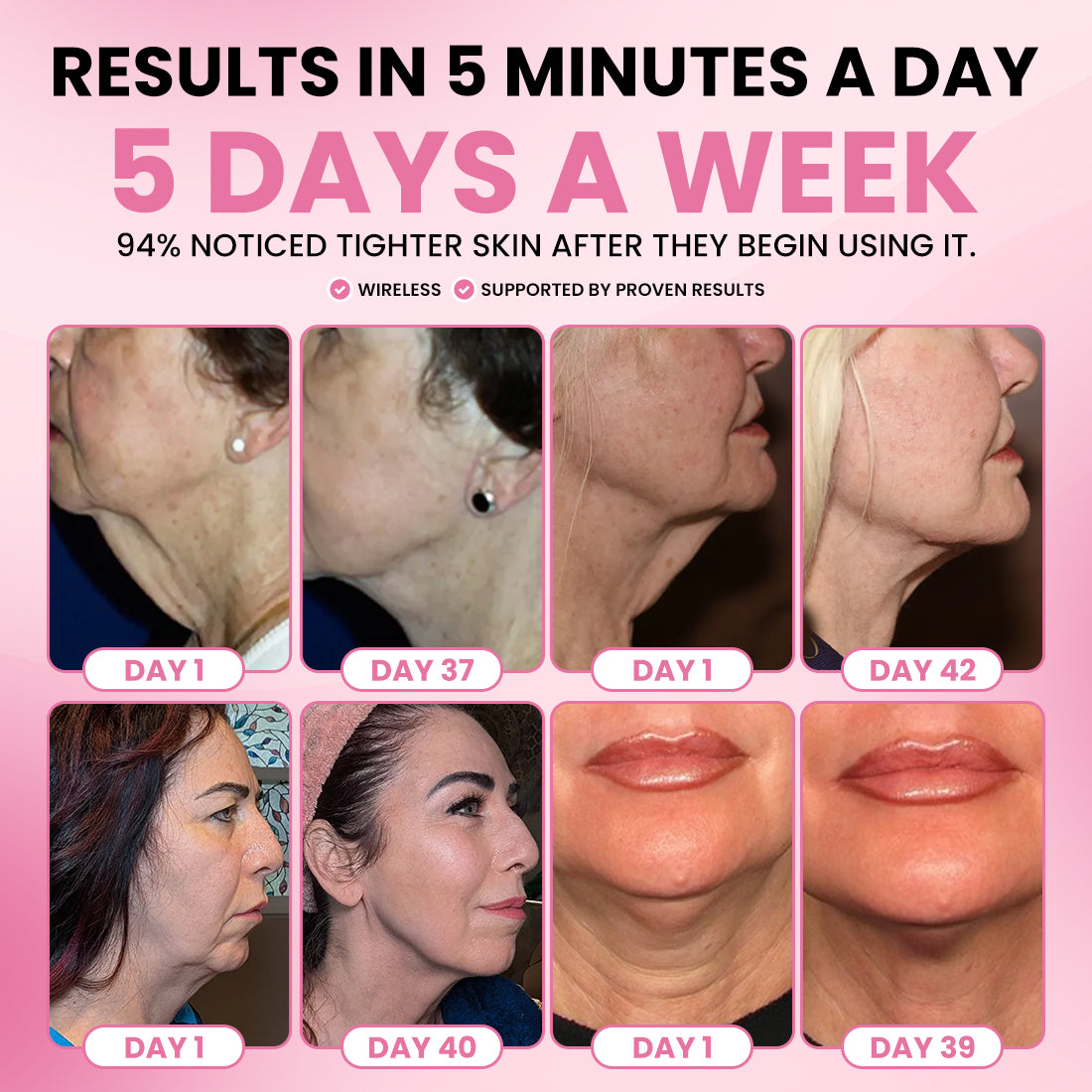 LumaGlow 7-in-1 LED Neck Lifter