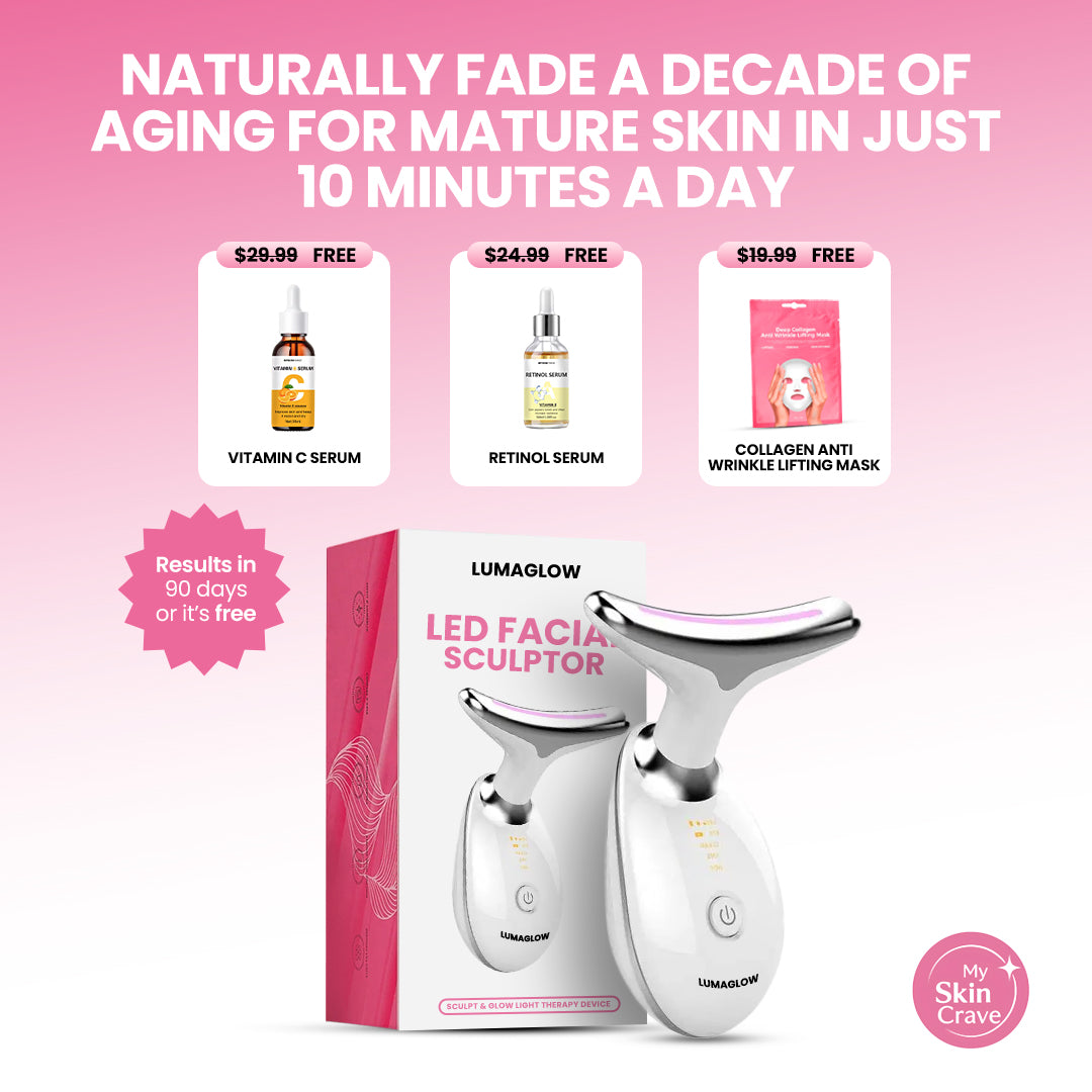 LumaGlow 7-in-1 LED Face & Neck Sculptor